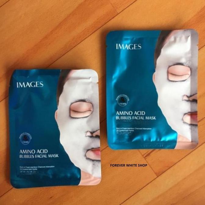 Bytxi- Paket 6 Pcs Masker Wajah Gelembung Amino Oksigen / Masker Wajah Pemutih Dan Glowing Masker Wa