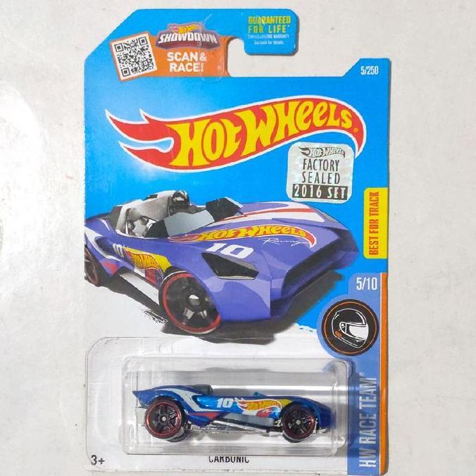 Hotwheels Hot Wheels Carbonic biru Factory Sealed 2016 HW Race Team