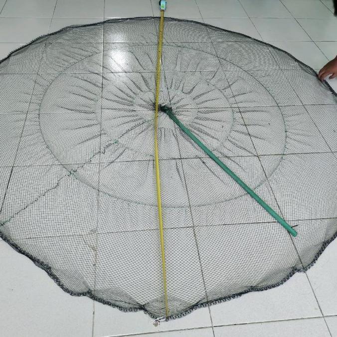 JALA IKAN, JALA LEMPAR, JALA 1,5 METER FULL MEKAR BAHAN NILON / BENANG,  JALA UDANG,  JALA SUNGAI