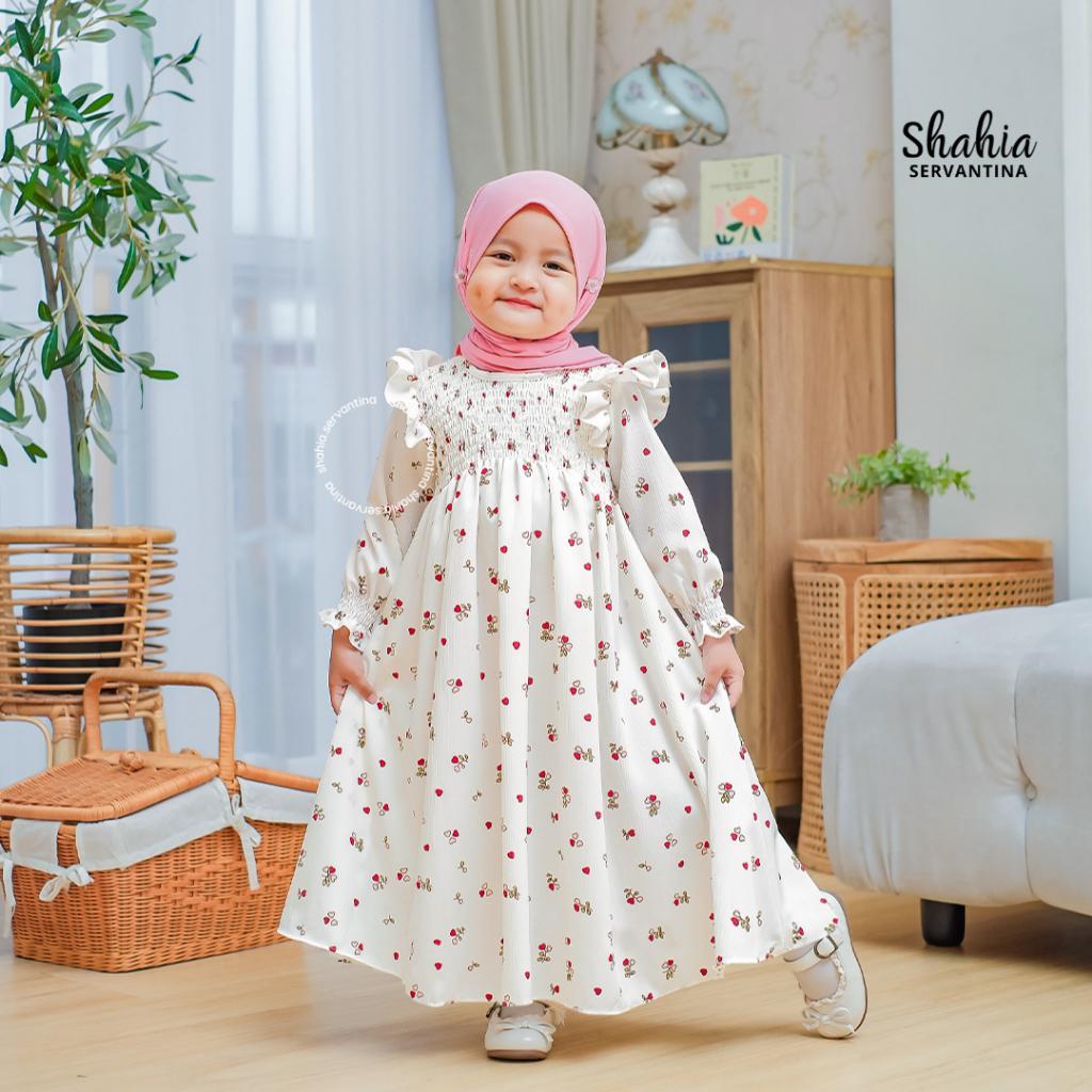 Shahia Servantina - Lovisa Dress Gamis Anak Perempuan Couple Mom & Kids