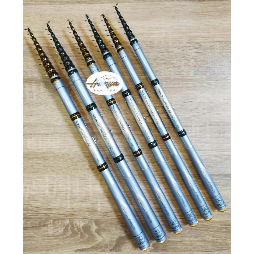 JORAN TEGEK KOLONG OREGON SUNGKAI 240 270 300 360 CARBON MEDIUM KAKU RING RUAS PENDEK