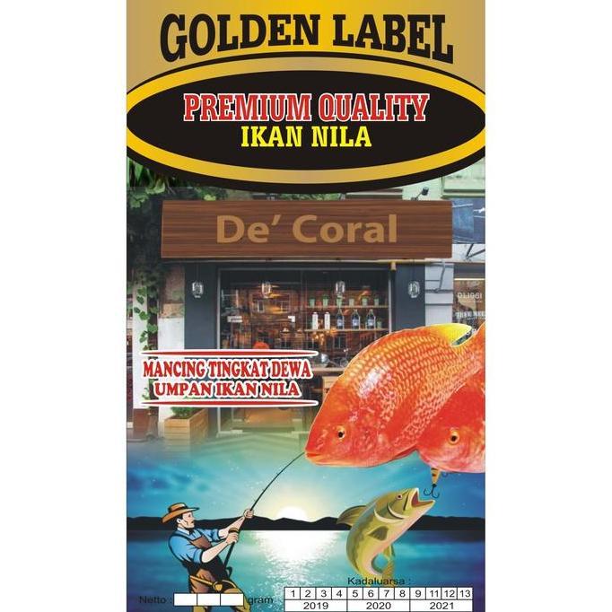 Umpan Ikan Nila Golden Label | Ikan Nila Galatama