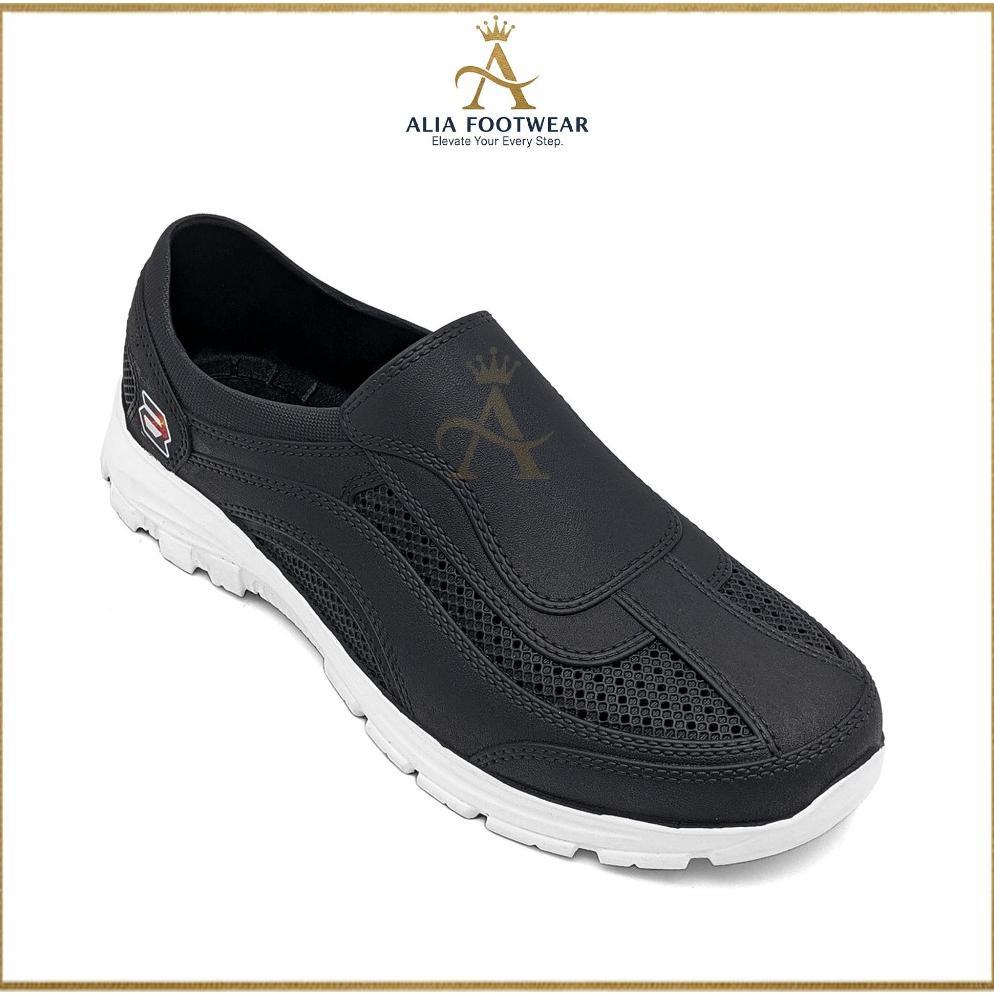 FAST DELIVERY Alia Footwear - Sepatu Slip On Uk 39 - 44 / Sepatu Kerja Simple Anti Slip / Sepatu Pri