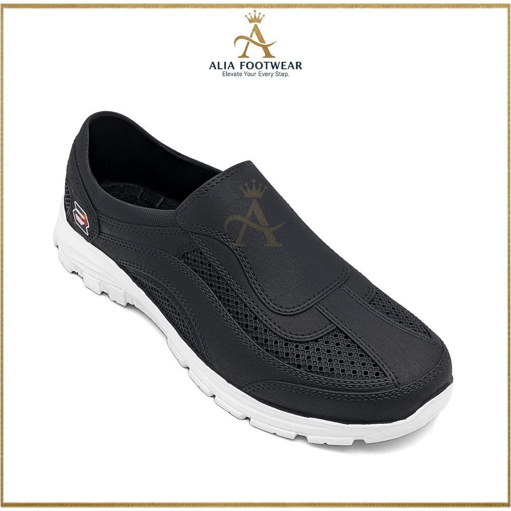 Terbaru Alia Footwear - Sepatu Slip On Uk 39 - 44 / Sepatu Kerja Simple Anti Slip / Sepatu Pria Dewa