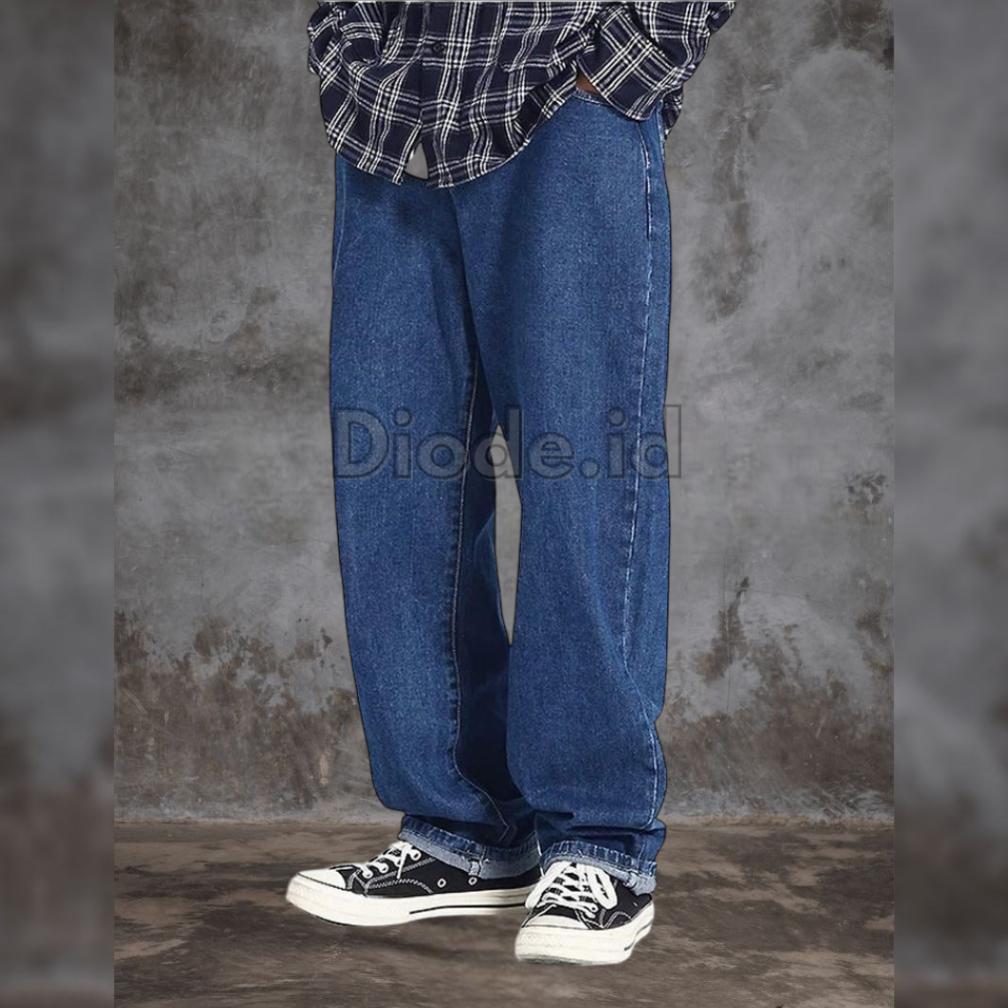 ORIGINAL CELANA JEANS PRIA CELANA KULOT PRIA CELANA KOREAN STYLE PRIA BAGGY PANTS PRIA STRAIGHT JEAN