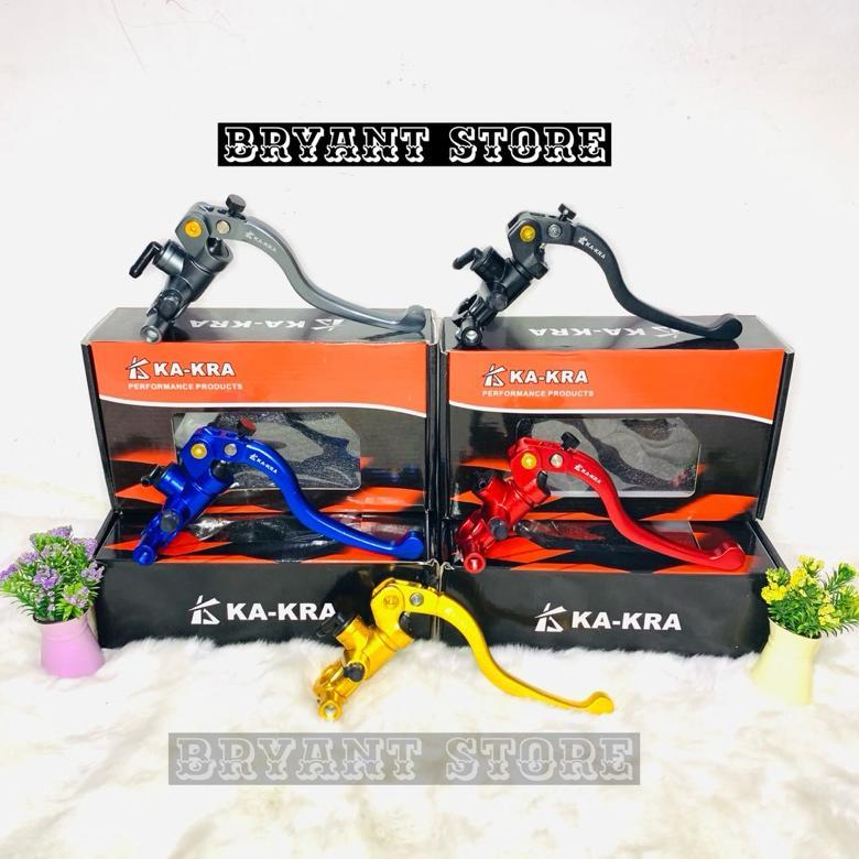 MASTER REM KAKRA CNC KANAN S1 14MM RADIAL PLUS TABUNG KA-KRA BRAKE MASTER HANDLE HANDLEBAR MASTER RE