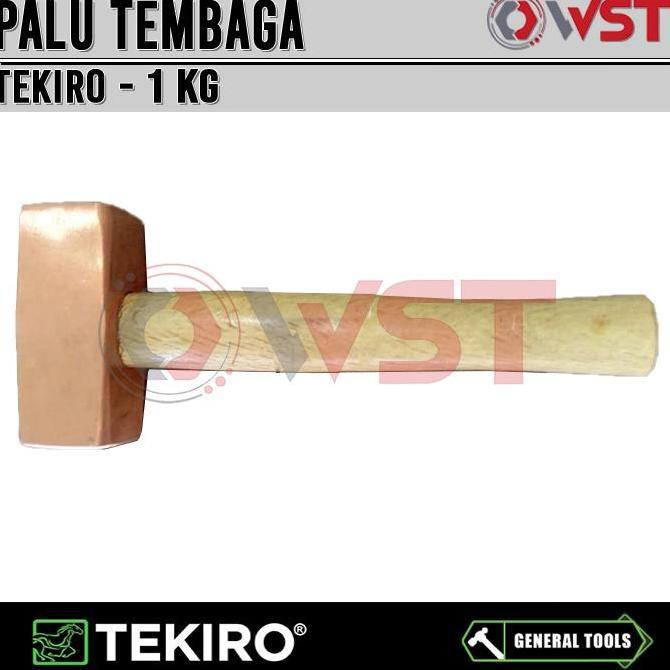 Promo Tekiro Palu Tembaga 1KG / Copper Hammer 1Kilo 1000G 1000Gram Diskon