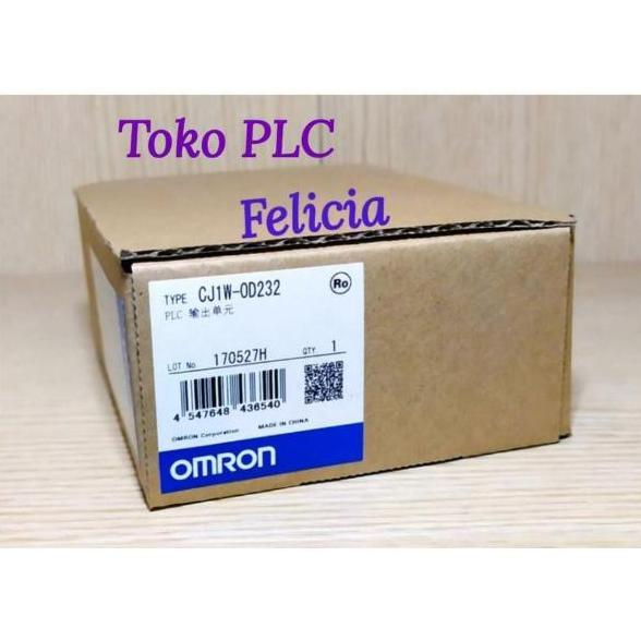 Promo Omron PLC CJ1W-OD232 Modul Output PLC 32 Transistor PNP 24VDC 0.5A Konektor MIL Toko PLC Felic
