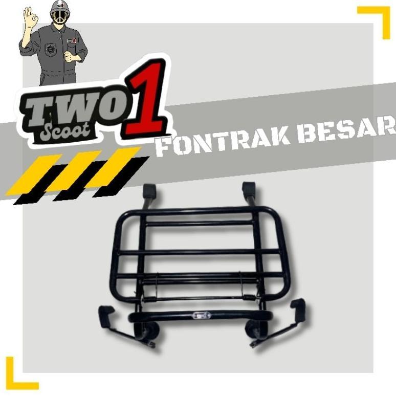 FrontRack Vespa/rak depan vespa