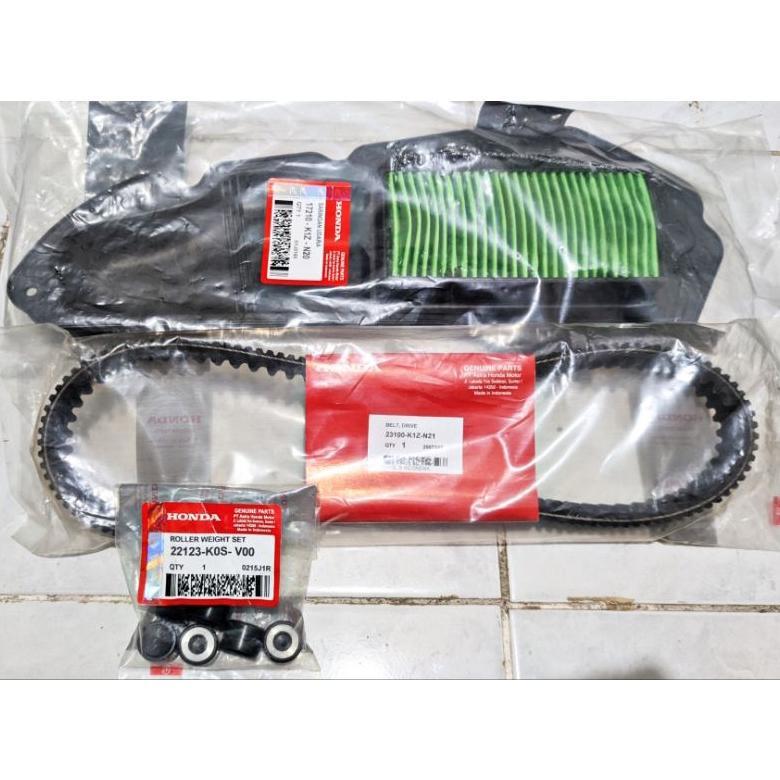 Vbelt roller Vanbelt roler Filter udara AHM K1Z Honda PCX 160 NEW ADV160 cc 2022 iss PCX160 ADV 160 