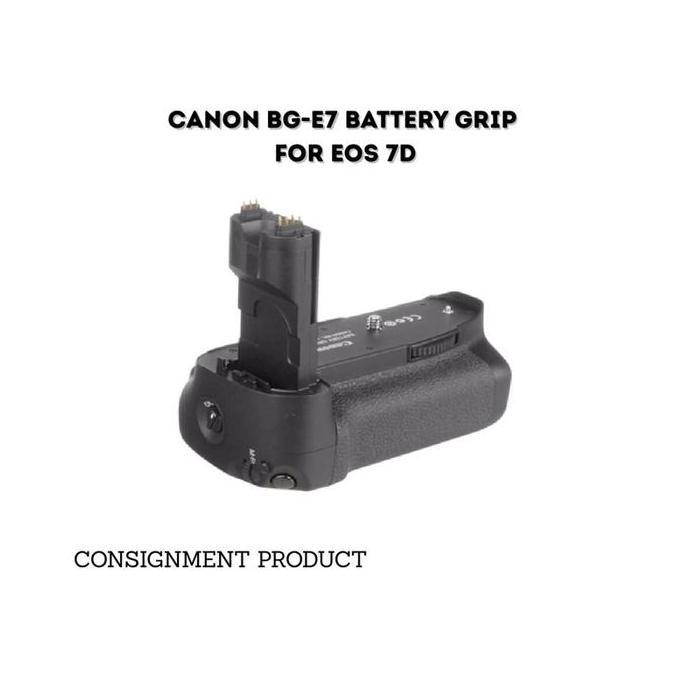 Canon Bg-E7 Battery Grip For Eos 7D - Consignment Product Second
