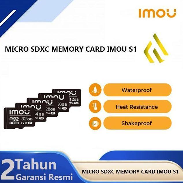 Imou Microsd 32Gb 64Gb 128Gb 256Gb 512Gb - Micro Sd Hp Cctv Kartu Memori Memory Card Class 10