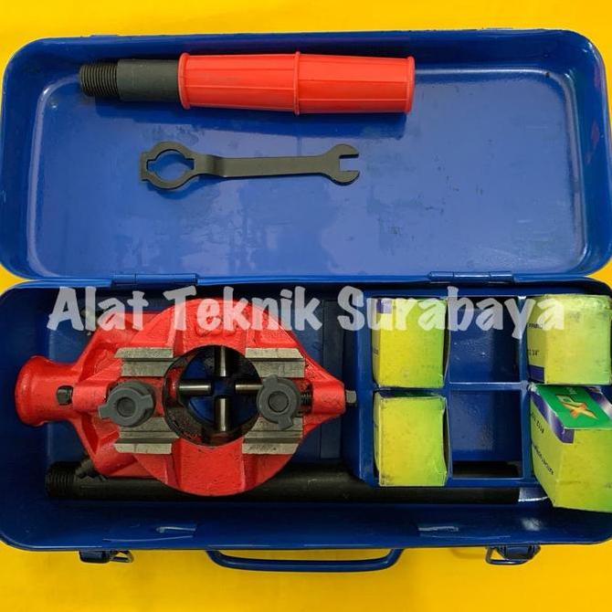 Promo SNAI PIPA XP TOOL 1/2" - 1 1/4" INCH PIPE THREADER KIT FOR BSPT THREAD SENAI XPTOOLS XP TOOLS 