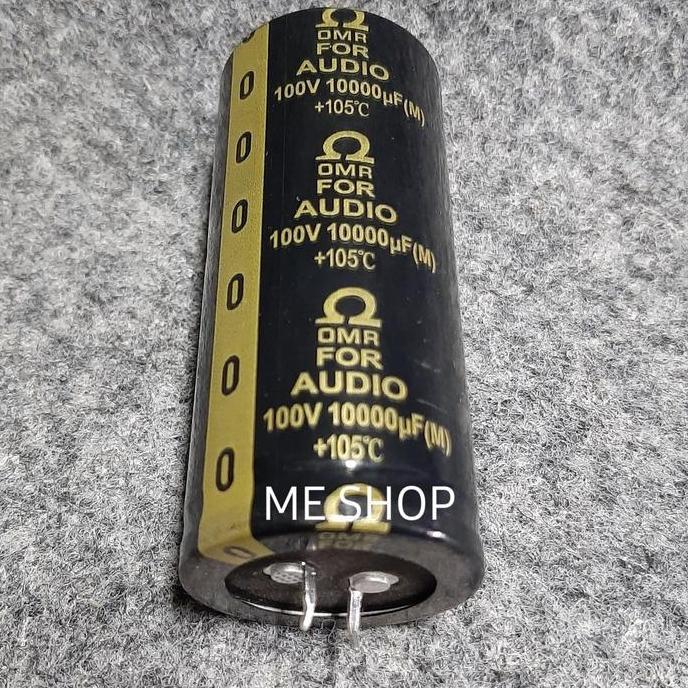 kapasitor capasitor elco 10000uf 100v omr original ASLI