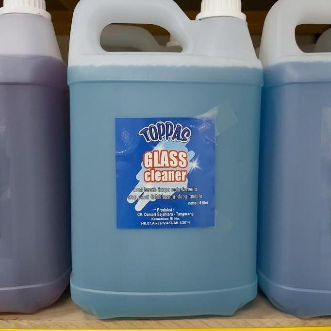 DR" TOPPAS PEMBERSIH KACA GLASS CLEANER PREMIUM LITER
