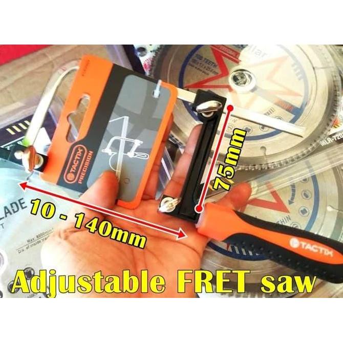 Promo Gergaji Ukir Spiral Tangan Manual Scroll Saw Fret Saw Frame Pinless Diskon
