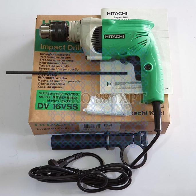 :>:>:>:>] Hitachi DV16VSS Mesin Bor Beton Tembok Hammer Drill 16mm
