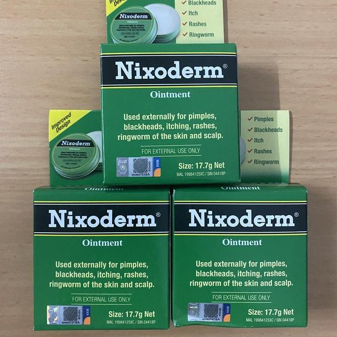 Murah Salep Nixoderm Ointment Jerawat Panu Kurap Eksim Gatal 17.7Gr