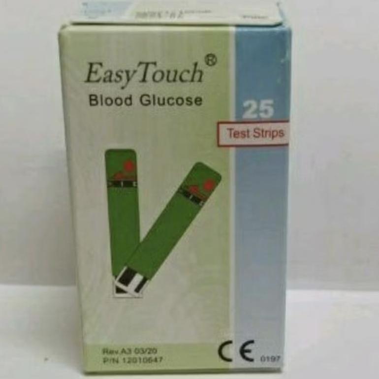 Easy touch glucosa / easytouch gula darah / test strip guladarah easytouch