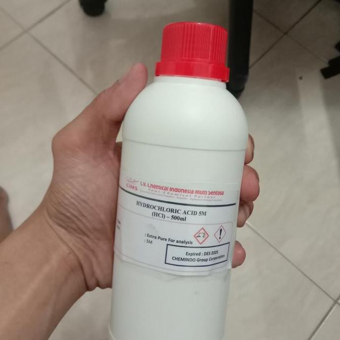 hcl 5M - 500ml ready stock