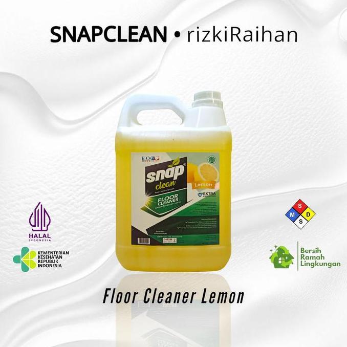 snap clean floor cleaner aroma lemon