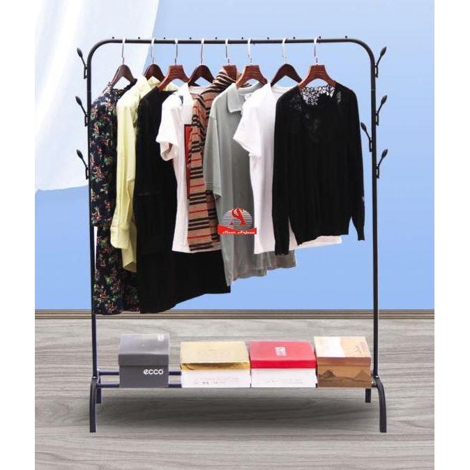 Rak Besi Gantungan Baju Pakaian