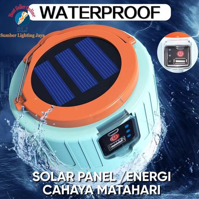 LAMPU EMERGENCY CAS DAN TENAGA SURYA / LAMPU DARURAT / LAMPU LED CAS Kotak Usb