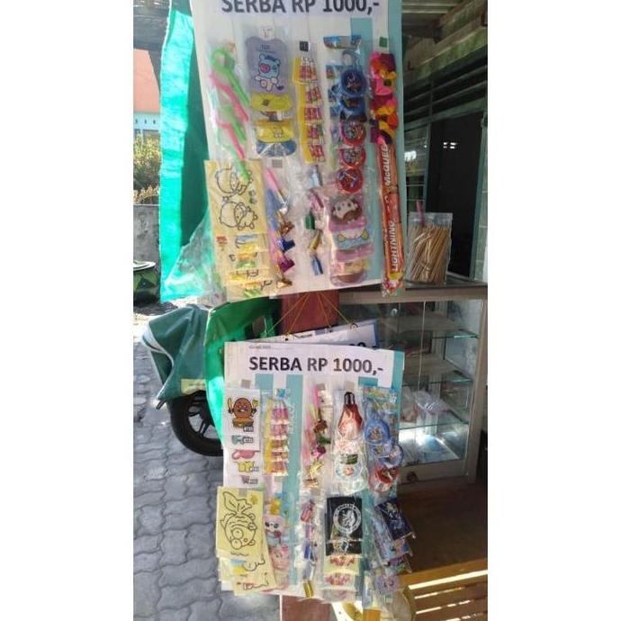 Mainan renceng serba 1000 titip warung isi 50pc