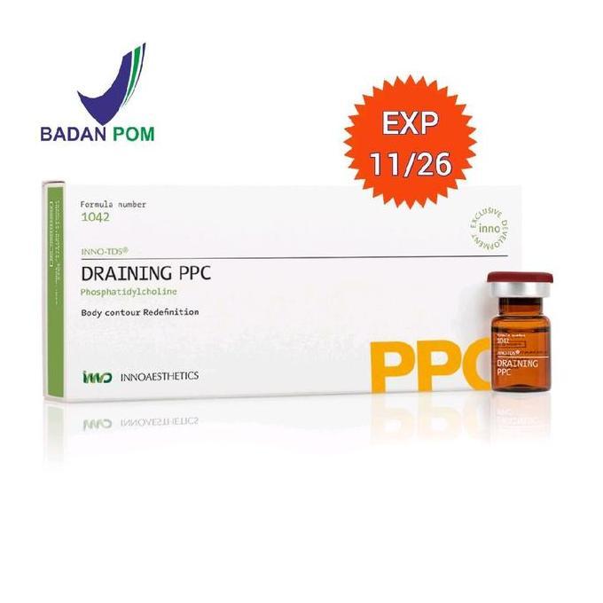 Inno-TDS Draining PPC Inj Slimming Kurus Penghancur Lemak Pelangsing Tubuh