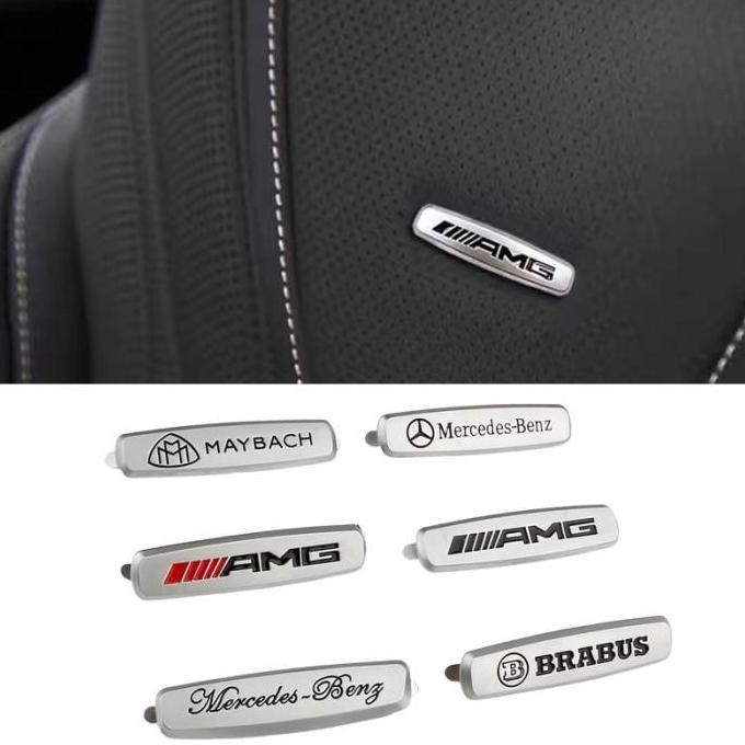 Emblem Car Seat Mercedes Benz Amg Mercedes Benz Emblem Kursi Jok Mobil Termurah