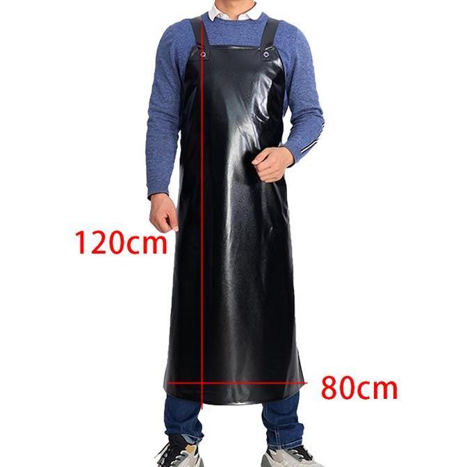 120cm Celemek Anti Air Celemek Waterproof Celemek Panjang Anti Air Celemek Pvc Sponge Leather Waterp