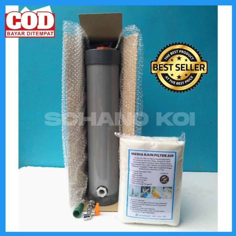 -HSR- [PAKET 1] RUMAH FILTER AIR SCHANO KOI, HOUSING FILTER, FILTER CANISTER, FILTER AIR KRAN