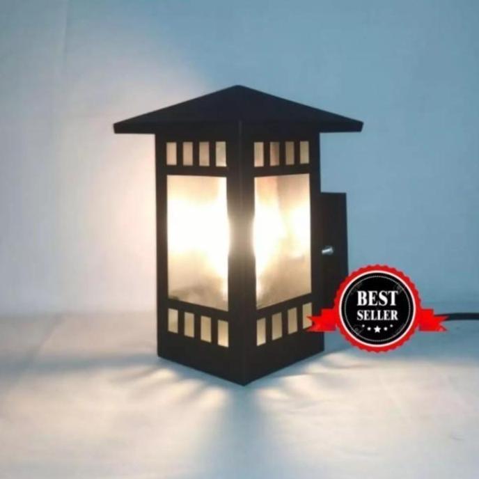 lampu dinding tempel-lampu hias dinding tempel pilar