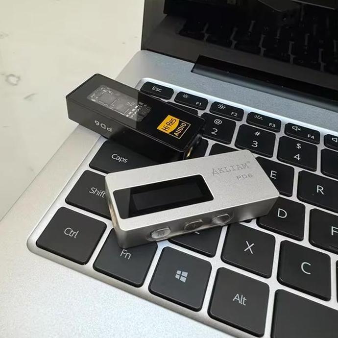 Yoiyoman- Akliam Pd6 Es9039Q2M Dac Chip Usb Type C To 3.5Mm / 4.4Mm Adapter
