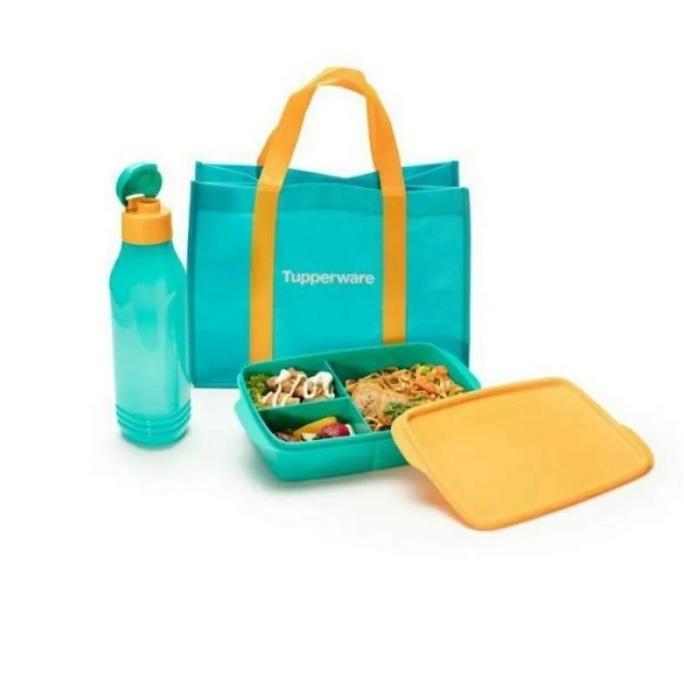 NEW COOL TEEN LUNCH SET TUPPERWARE Kitchenware Nasi Lauk
