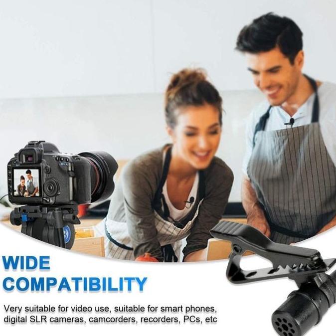 Yoiyoman- Boya Lavalier Microfone By-M1/By-Mm1 Series  Mikrofon Omnidirection  Kabel Untuk Smartphon