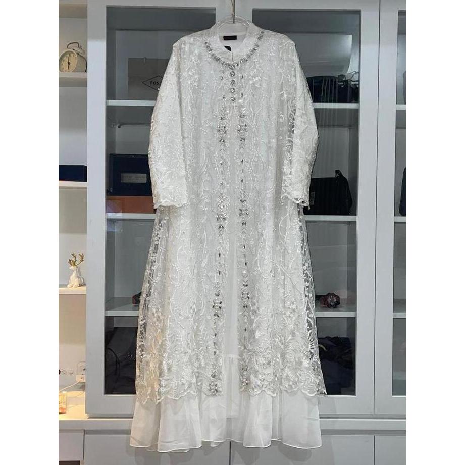 ORIGINAL GAMIS ANDARI / GAMIS PESTA / GAMIS MODERN / GAMIS TERBARU gamis alika design 2025