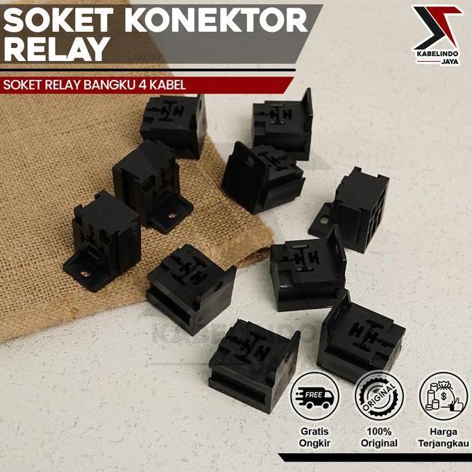 Rumah Relay / Soket Relay / Kosongan / Socket Relay Gandeng Bangku