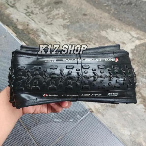 New Ban Luar Vittoria Cross XG Pro 700x34c Kevlar