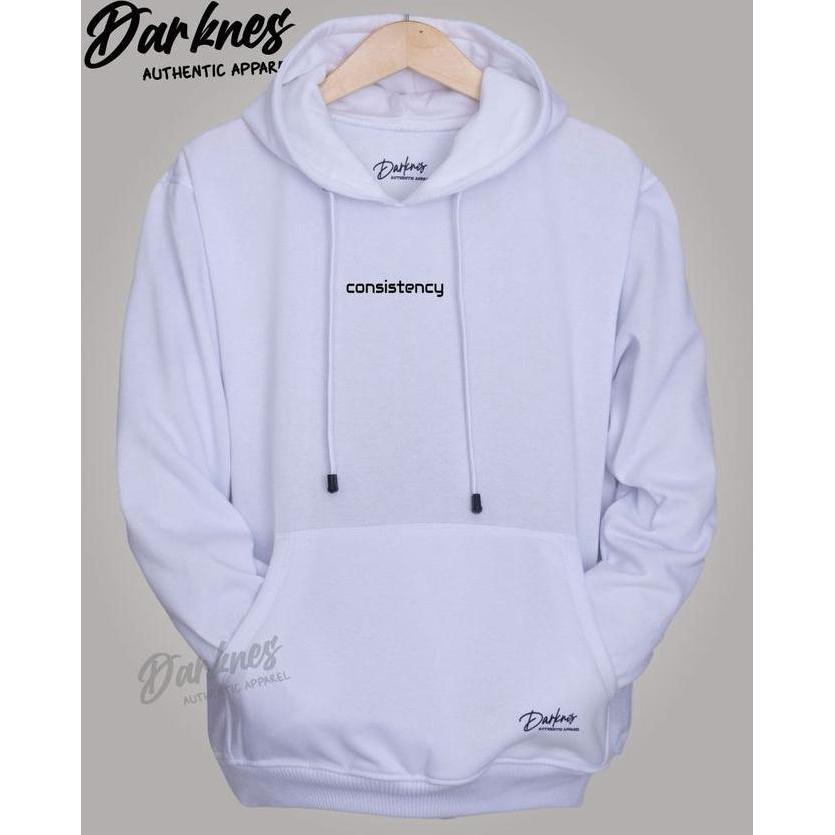 DR313 >> Hoodie Pria Terbaru Brand Darkness Hight Quality  List Terlaris Warna Cream Original Bandun