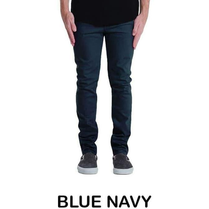 Celana Chino Panjang Pria Navy / CELANA PANJANG