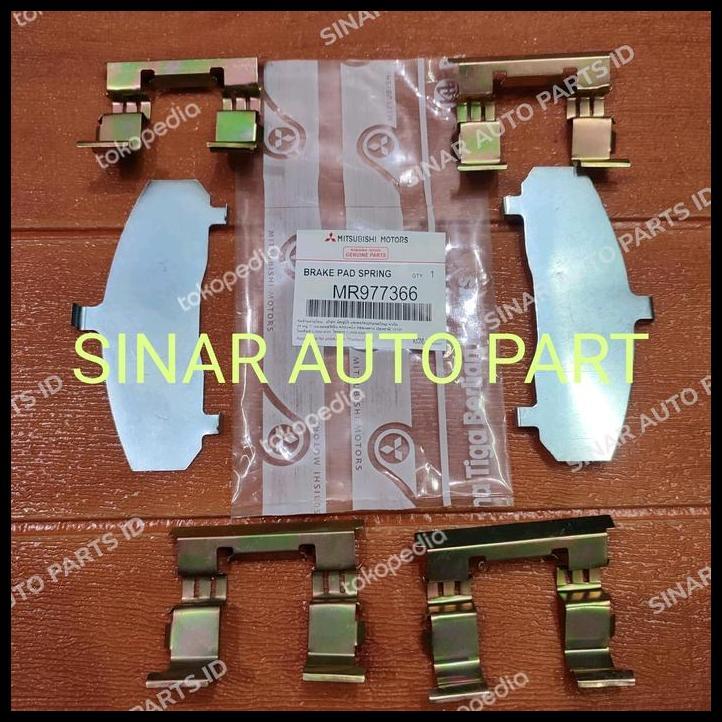 TERBARU BRAKE PAD SPRING CLIP BRAKE PAD PLAT KUKU MITSUBISI L200 STRADA DOUBLE