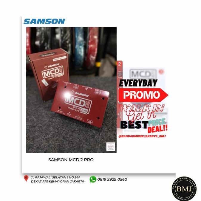 SAMSON MCD2PRO DIRECT BOX, BMJ