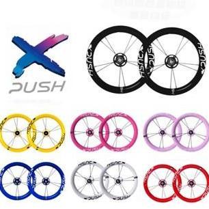 Xpush Wheelset Painted 12 Inch Pushbike Balance Bike Velg Whell set Sepeda Anak