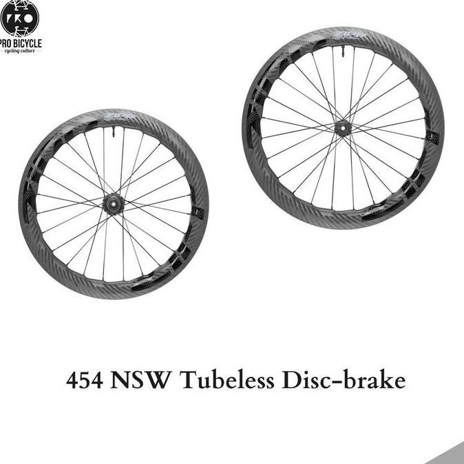 ZIPP - WHEELSET 454 NSW TL DB