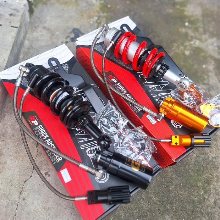 Shock Ride It Gp 104 Satria Fu Monoshock Tabung Pisah Satria Fu Gp 104 Triple Klik Fu 150 Gp Series 