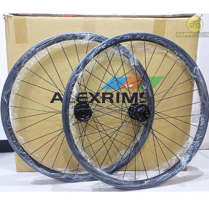 Wheelset Sepeda MTB Alexrims Non Series 27.5 32H Disc Brake Happy Cycling