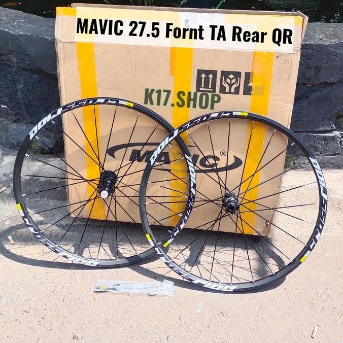Wheelset 27.5 Mavic Crossride Fornt TA Rear QR