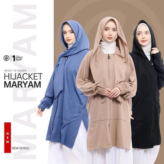 Hijacket Maryam Series | Jaket Muslimah | Jaket Hijaber | Jaket Umroh