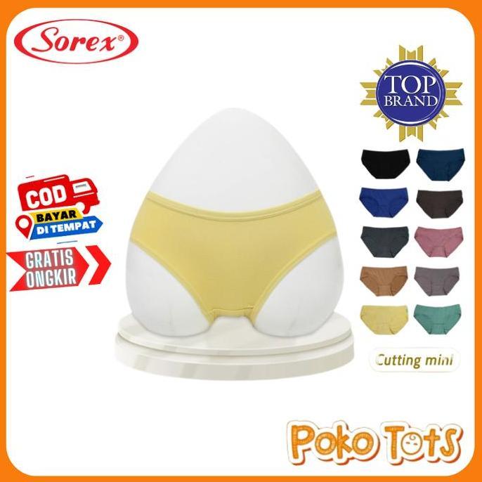 Sorex CD Basic Mini Wanita Super Soft CD 1257 Celana Dalam Wanita Polos Cutting Mini CD Wanita